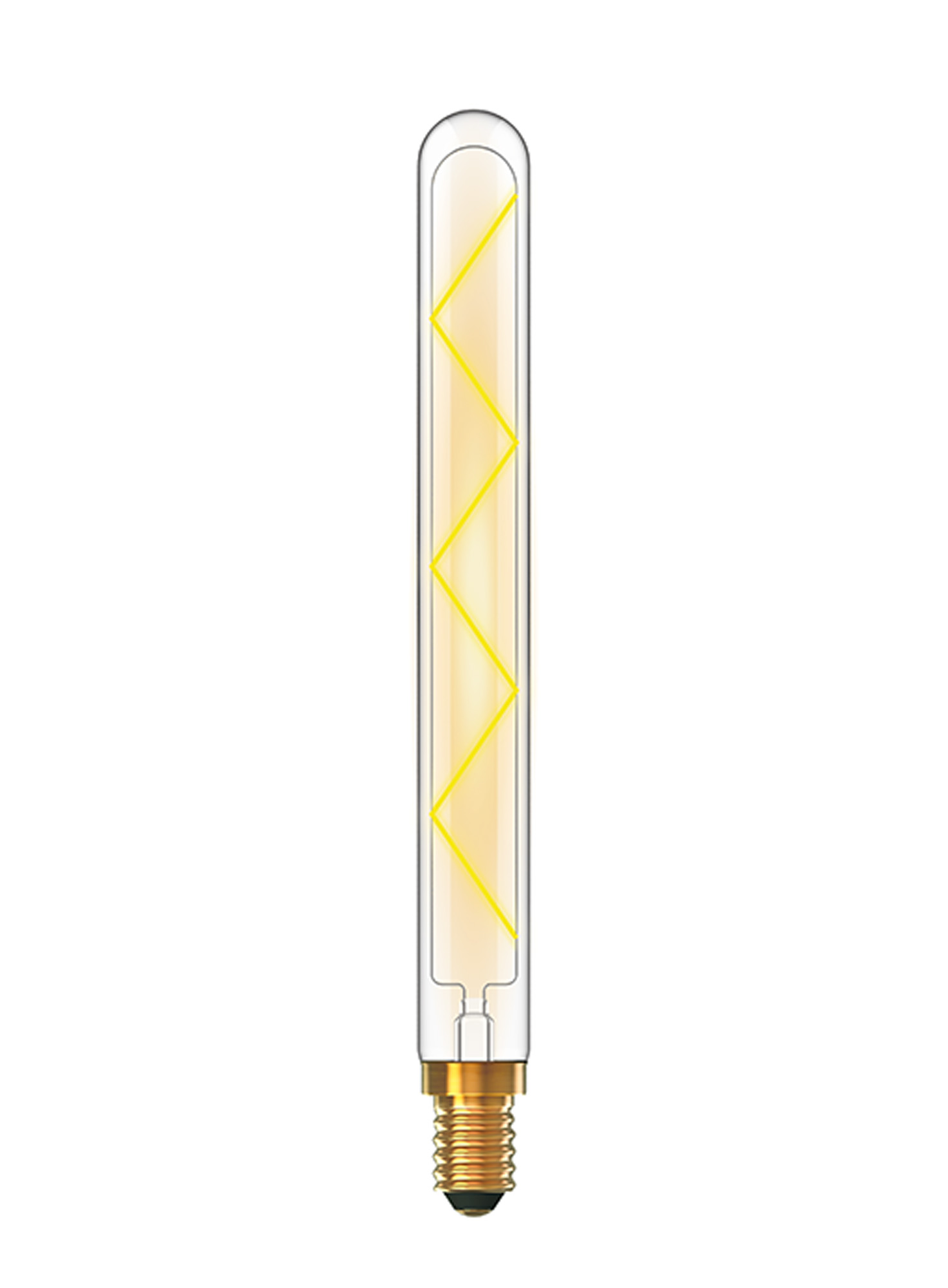 703391163  Classic Deco Tubular Z 280mm 6W E14 Dimmable 2700K 500lm